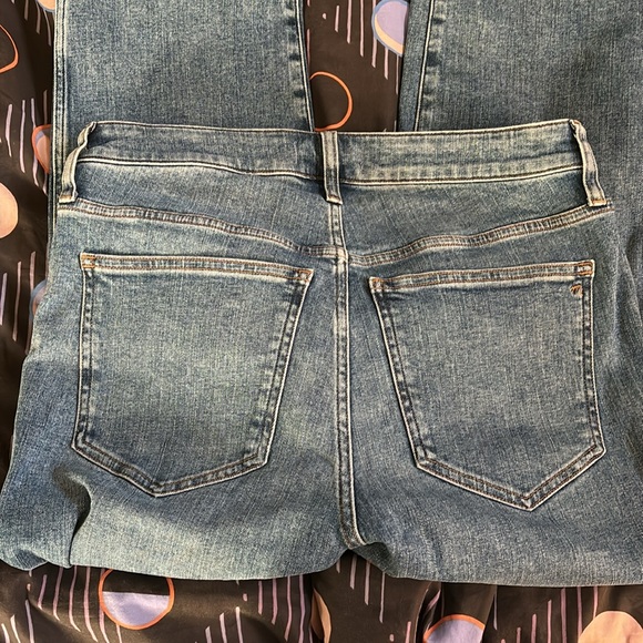 Madewell Curvy Stovepipe jeans 👖 size 14W NWT - Picture 2 of 6